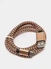 Золотой кабель micro USB, Type-C, для зарядки и передачи данных