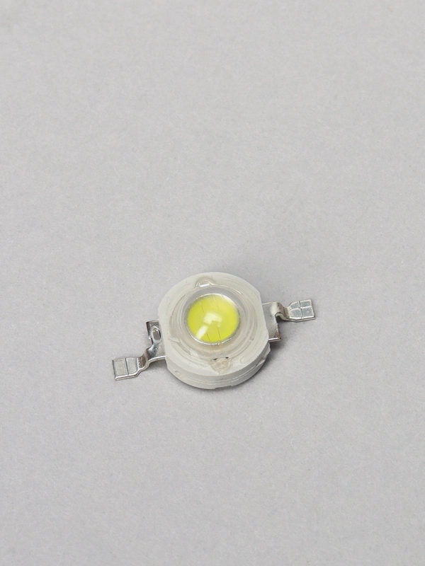 Мощный светодиод 3W БЕЛЫЙ Cold White 10000K + 3W