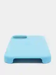 Бордовый чехол Silicone Case для iPhone 13 / 13 Pro / 13 Pro Max с открытым низом