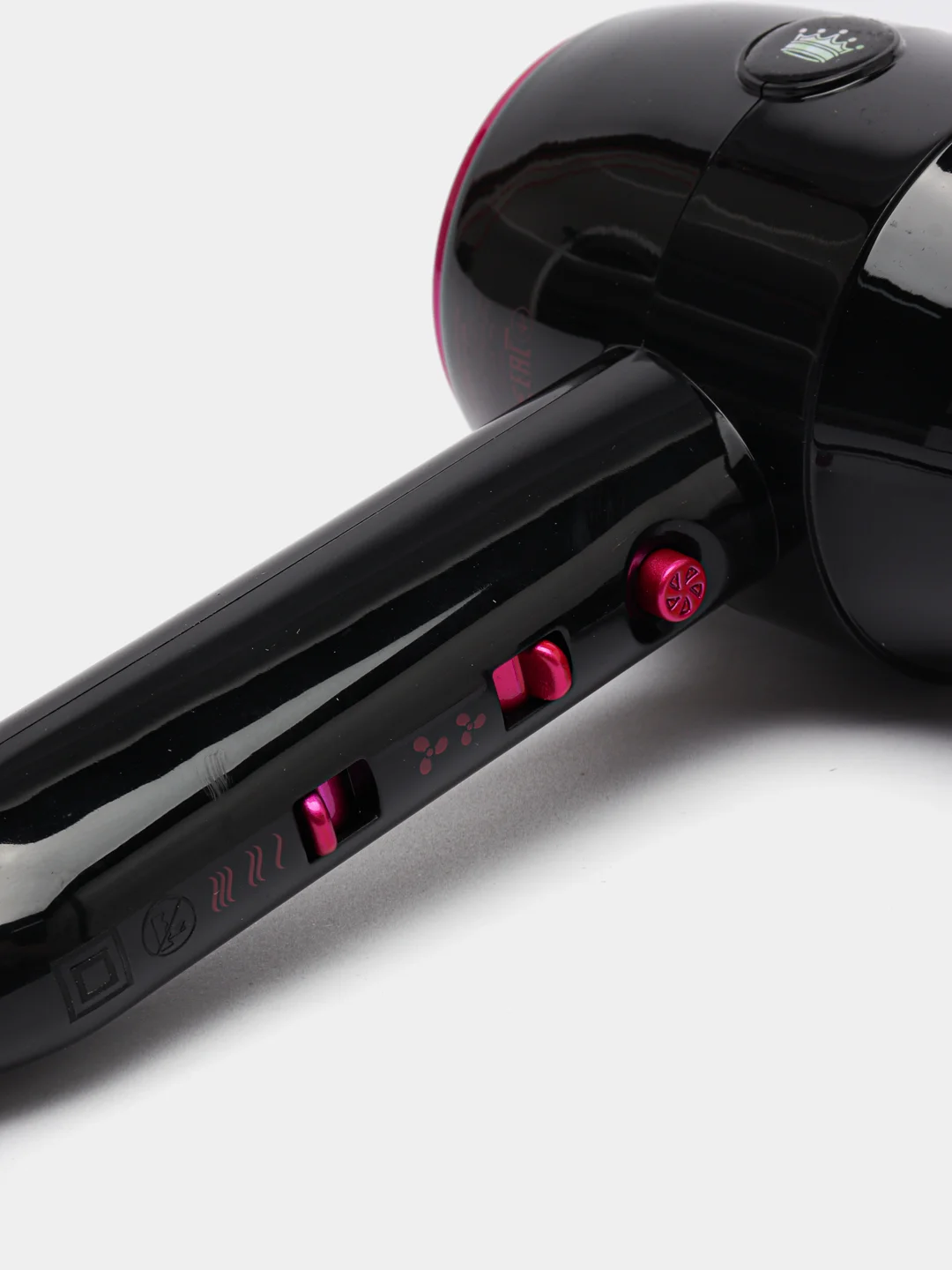 Черный фен для волос KENWELL DH-129 Professional