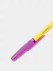 Желтый ручка шариковая Color mix синяя