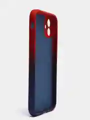Синий чехол градиентный для iPhone XR 11 12 13 Pro Max mini силиконовый айфон про макс