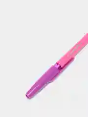 Розовый ручка шариковая Color mix синяя