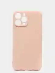 Бежевый силиконовый чехол с шёлковым покрытием для iPhone 13 Mini, 13 Pro Max