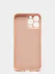Бежевый силиконовый чехол с шёлковым покрытием для iPhone 13 Mini, 13 Pro Max