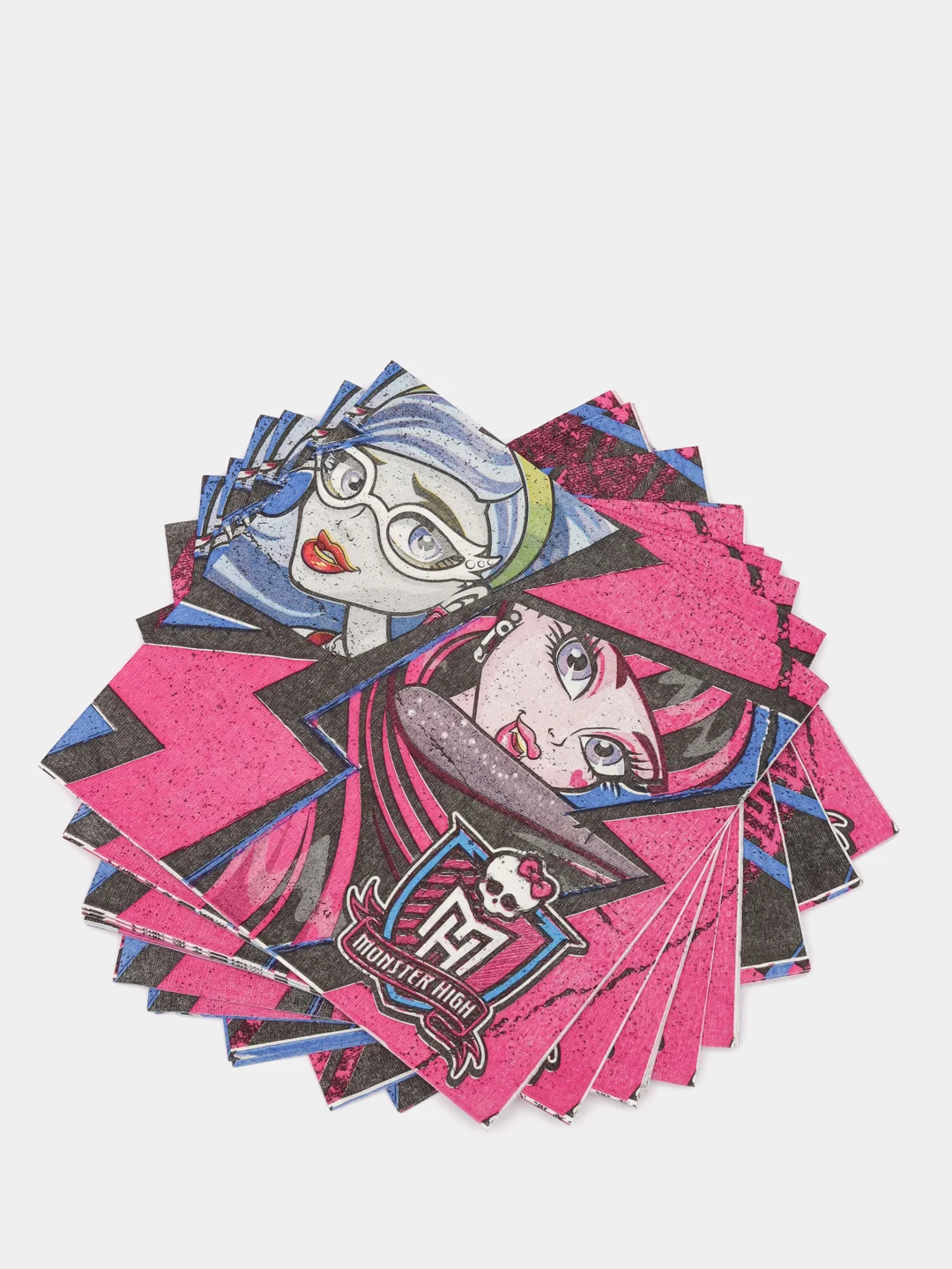 Салфетка Monster High, 33 см, 16 штук
