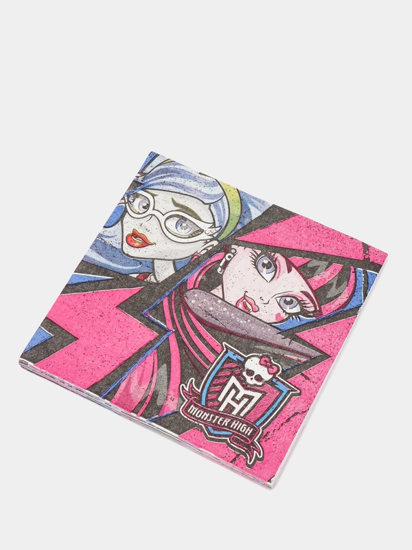 Салфетка Monster High, 33 см, 16 штук