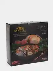 Черный сковорода KENWELL DHL5032 WOK крышка, съемная ручка, 32 см