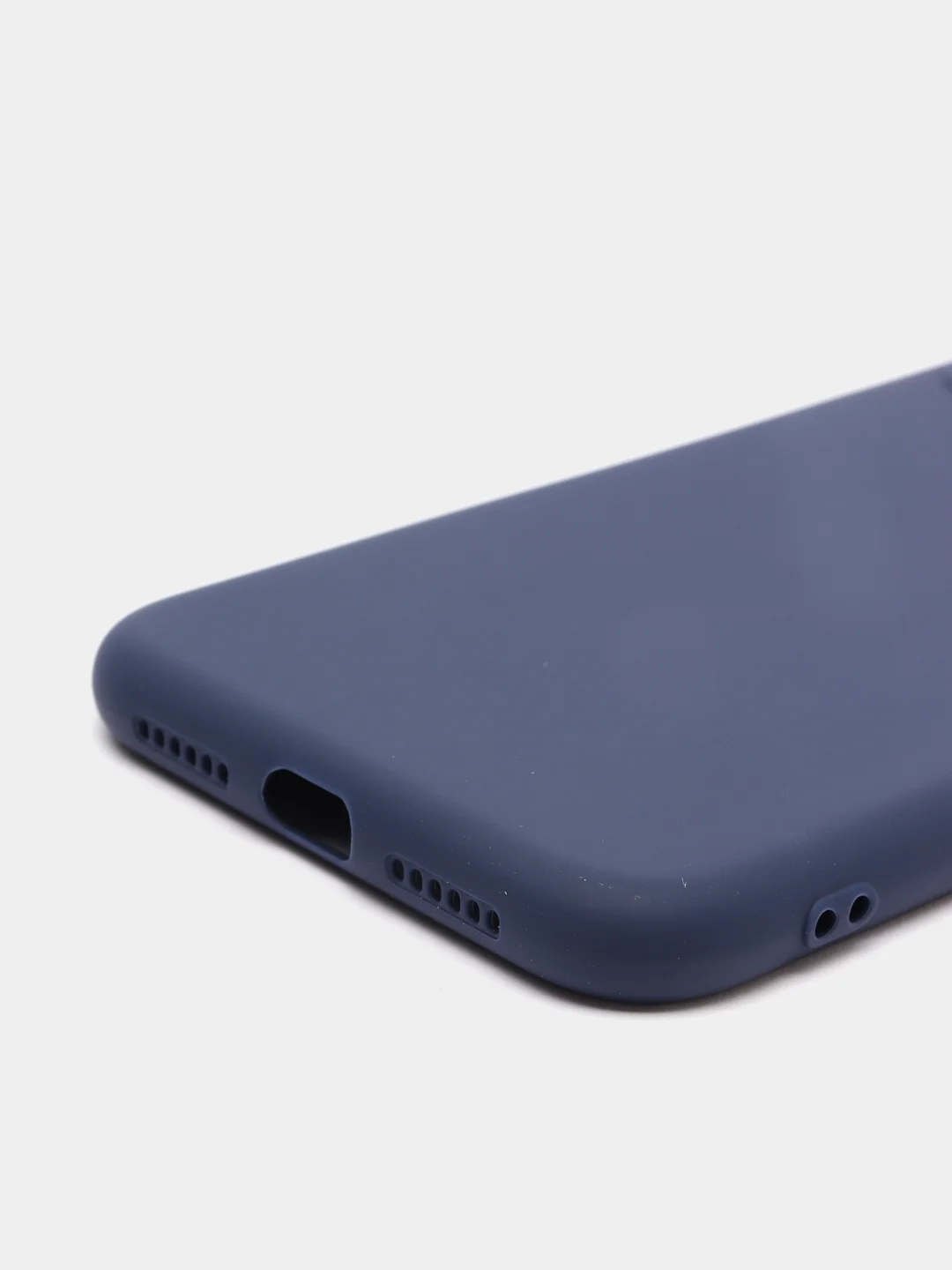 Синий чехол для iPhone 11, 13, 13 Pro, 13 Pro Max, 12, 12 Pro, 12 Pro Max, силикон