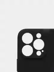 Черный чехол iPhone 13 Pro Max, силиконовый на айфон про макс