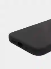 Черный чехол iPhone 13 Pro Max, силиконовый на айфон про макс