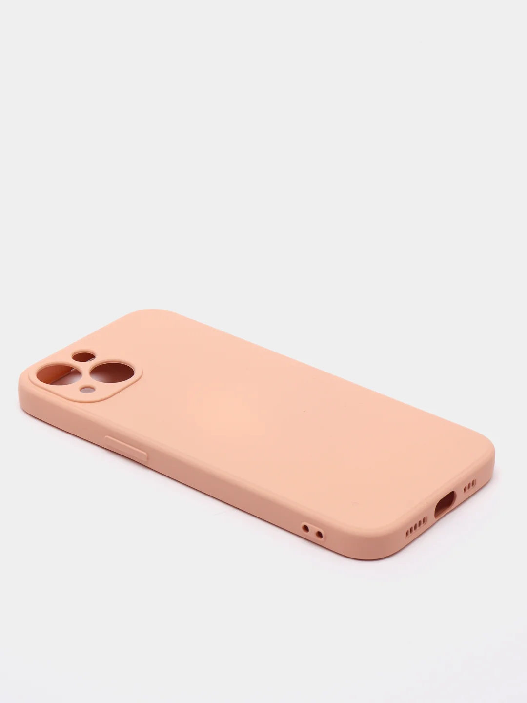 Пудровый чехол Lux для iPhone 11, 13, 12, 12ProMax, 7/8, однотонный