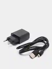 Зарядное устройство Borofone BA52A 1xUSB до 2.1А, с кабелем Micro-USB, огнестойкий, ABS+PC