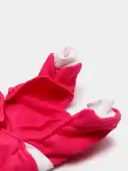 Розовый комбинезон с капюшоном для собак и кошек