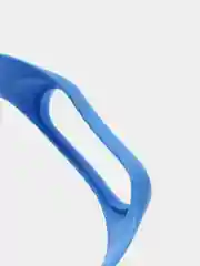 Синий силиконовый ремешок для фитнес-браслетов Xiaomi Mi Band 3/4