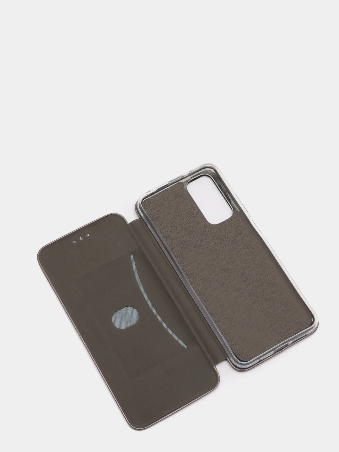 Серебряный чехол-книжка Xiaomi Redmi Note 11 4G, Redmi Note 11S, Сяоми Редми Нот 11 4G, Нот 11С