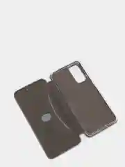 Серебряный чехол-книжка Xiaomi Redmi Note 11 4G, Redmi Note 11S, Сяоми Редми Нот 11 4G, Нот 11С