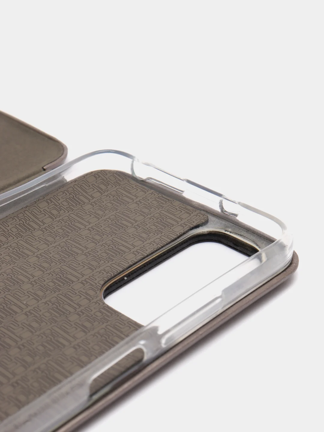 Серебряный чехол-книжка Xiaomi Redmi Note 11 4G, Redmi Note 11S, Сяоми Редми Нот 11 4G, Нот 11С