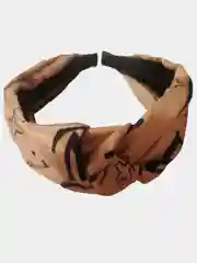 Ободок с узелком для волос