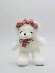 Белый детская сумочка "Плюшевый медвежонок"