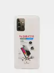 Силиконовый чехол Samsung Galaxy A72 с усиленными углами и защитой камер