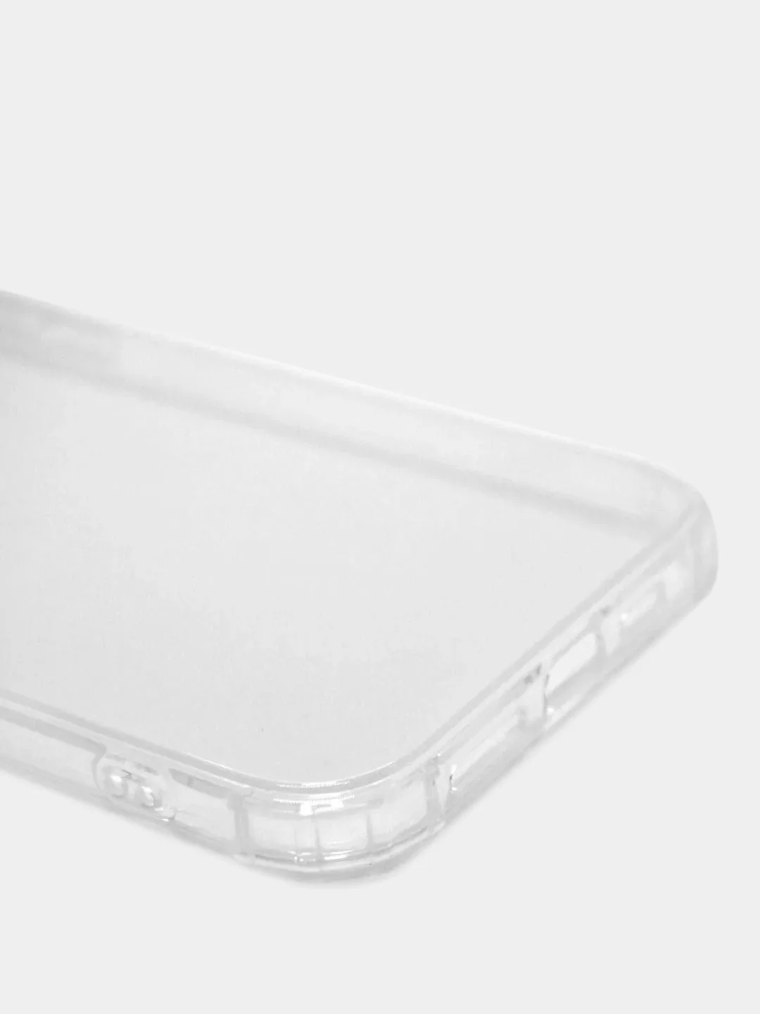 Чехол противоударный iPhone 12 PRO MAX силиконовый прозрачный с защитой камер, усиленный