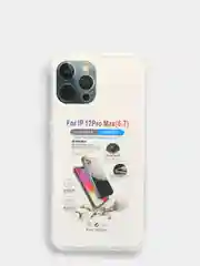 Чехол противоударный iPhone 12 PRO MAX силиконовый прозрачный с защитой камер, усиленный