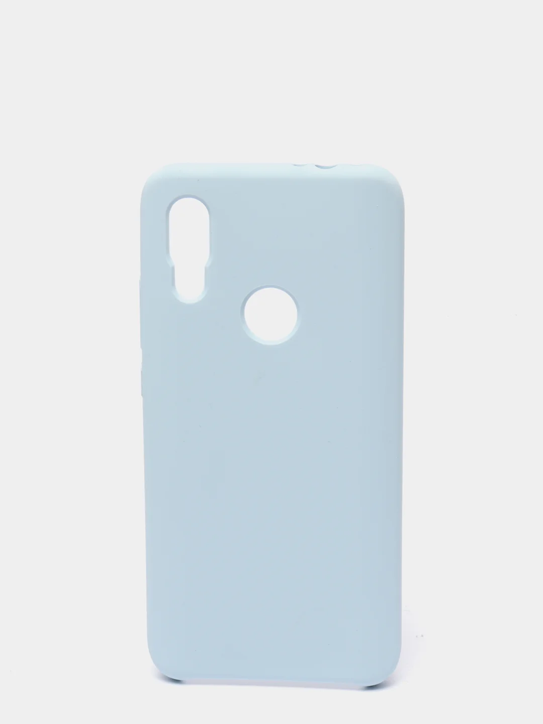 Небесно-голубой чехол Xiaomi Redmi 7, Сяоми Редми 7 силиконовый Silicone case