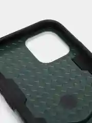 Тёмно-зелёный противоударный чехол с держателем Apple IPhone X/XS, 12, 12Pro, 12Pro Max с защитой камеры