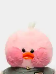 Фуксия игрушка мягка  "Утка Lalafanfan"
