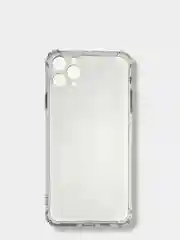 Силиконовый чехол iPhone 11 PRO MAX усиленные углы, защита вокруг камер, прозрачный