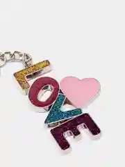Голубой брелок LOVE