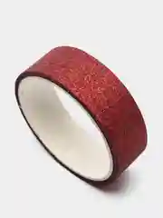 Алый цветной скотч, голографический, 10 мм х 3 м