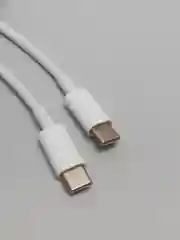 Кабель Type-C - Type-C белый, 1 м