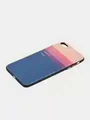 Бежевый чехол силиконовый WK Design с принтом для iPhone 7/8; 7plus/8plus; X
