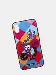 Красный чехол силиконовый WK Design с принтом для iPhone 7/8; 7plus/8plus; X
