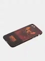 Синий чехол силиконовый WK Design с принтом для iPhone 7/8; 7plus/8plus; X