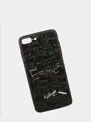 Черный чехол силиконовый WK Design с принтом для iPhone 7/8; 7plus/8plus; X