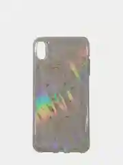 Силиконовый прозрачный чехол с эффектом перелива для iPhone XS Max