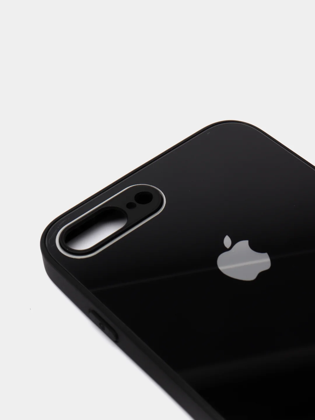 Фуксия чехол для iPhone 11, 12, 13, 12 Pro Max, 12 Pro, силиконовый, со стеклянной панелью
