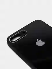 Фуксия чехол для iPhone 11, 12, 13, 12 Pro Max, 12 Pro, силиконовый, со стеклянной панелью