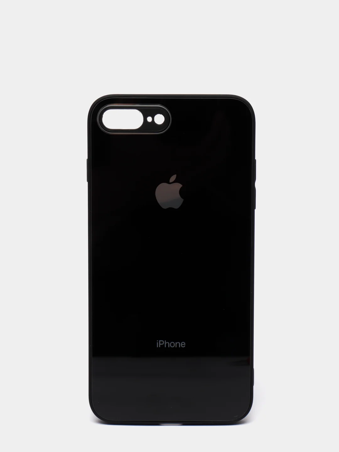 Фуксия чехол для iPhone 11, 12, 13, 12 Pro Max, 12 Pro, силиконовый, со стеклянной панелью