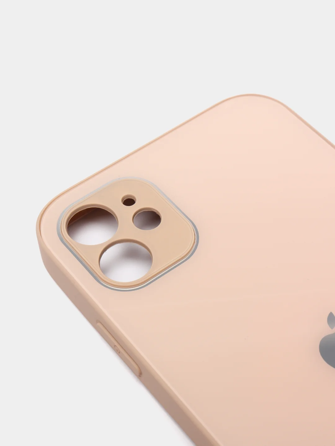 Карамельный чехол для iPhone 11, 12, 13, 12 Pro Max, 12 Pro, силиконовый, со стеклянной панелью