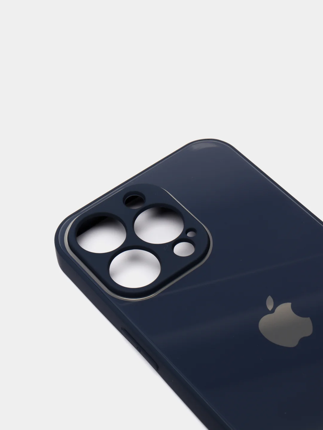 Сиреневый чехол для iPhone 11, 12, 13, 12 Pro Max, 12 Pro, силиконовый, со стеклянной панелью