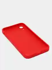 Алый чехол для iPhone 11, 12, 13, 12 Pro Max, 12 Pro, силиконовый, со стеклянной панелью