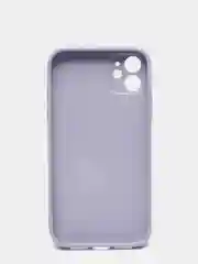 Лавандовый чехол для iPhone 11, 12, 13, 12 Pro Max, 12 Pro, силиконовый, со стеклянной панелью