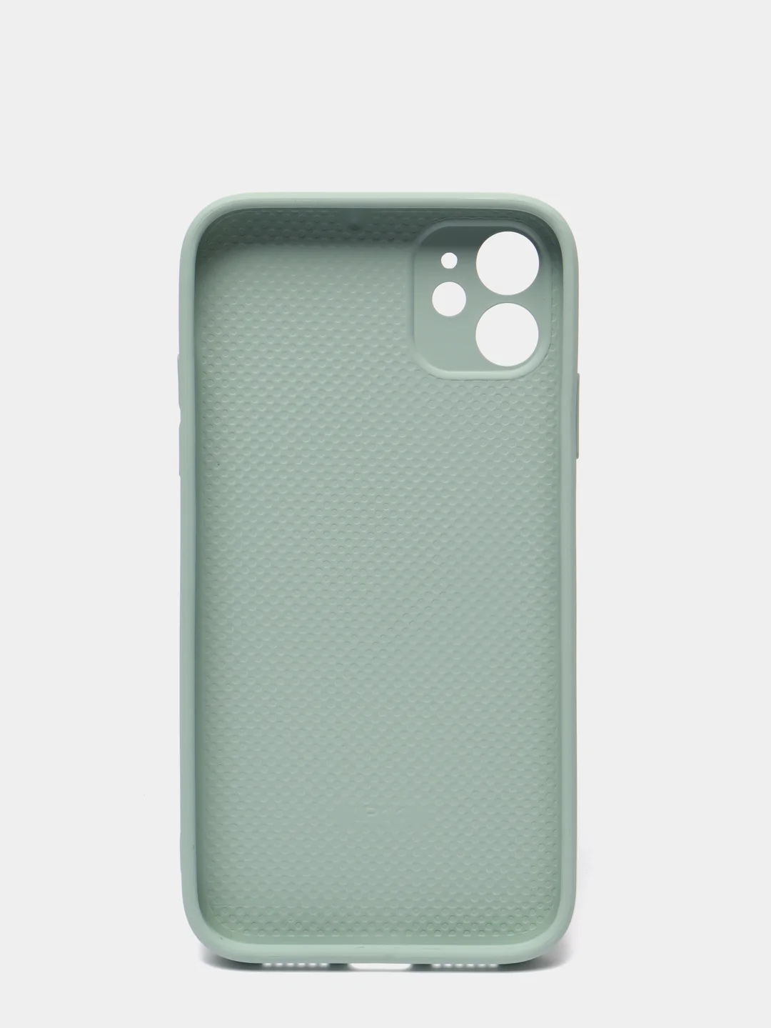 Мятный чехол для iPhone 11, 12, 13, 12 Pro Max, 12 Pro, силиконовый, со стеклянной панелью