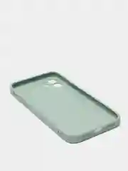 Мятный чехол для iPhone 11, 12, 13, 12 Pro Max, 12 Pro, силиконовый, со стеклянной панелью