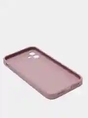 Аметистовый чехол для iPhone 11, 12, 13, 12 Pro Max, 12 Pro, силиконовый, со стеклянной панелью