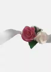 Свадебные браслеты для подружек невесты на ленте